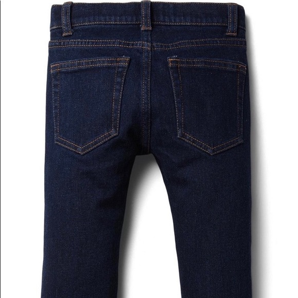 JANIE AND JACK STRAIGHT JEAN IN RINSE WASH - Picture 3 of 9